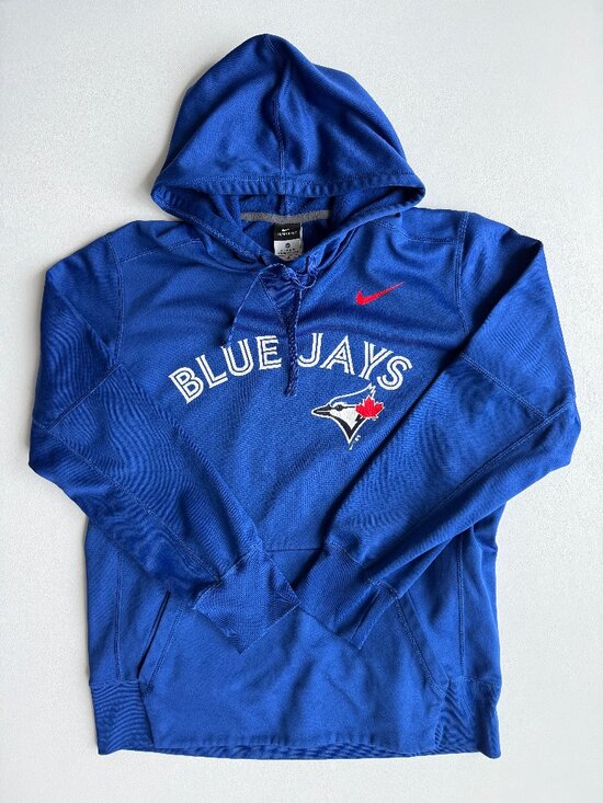 Toronto Blue Jays Other - Official Nike Toronto Blue Jays Therma-FIT Hoodie Blue Medium